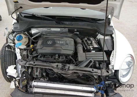 2015 Volkswagen Beetle 1.8T из США, поврежденный, VIN 3VWJ17AT2FM603473